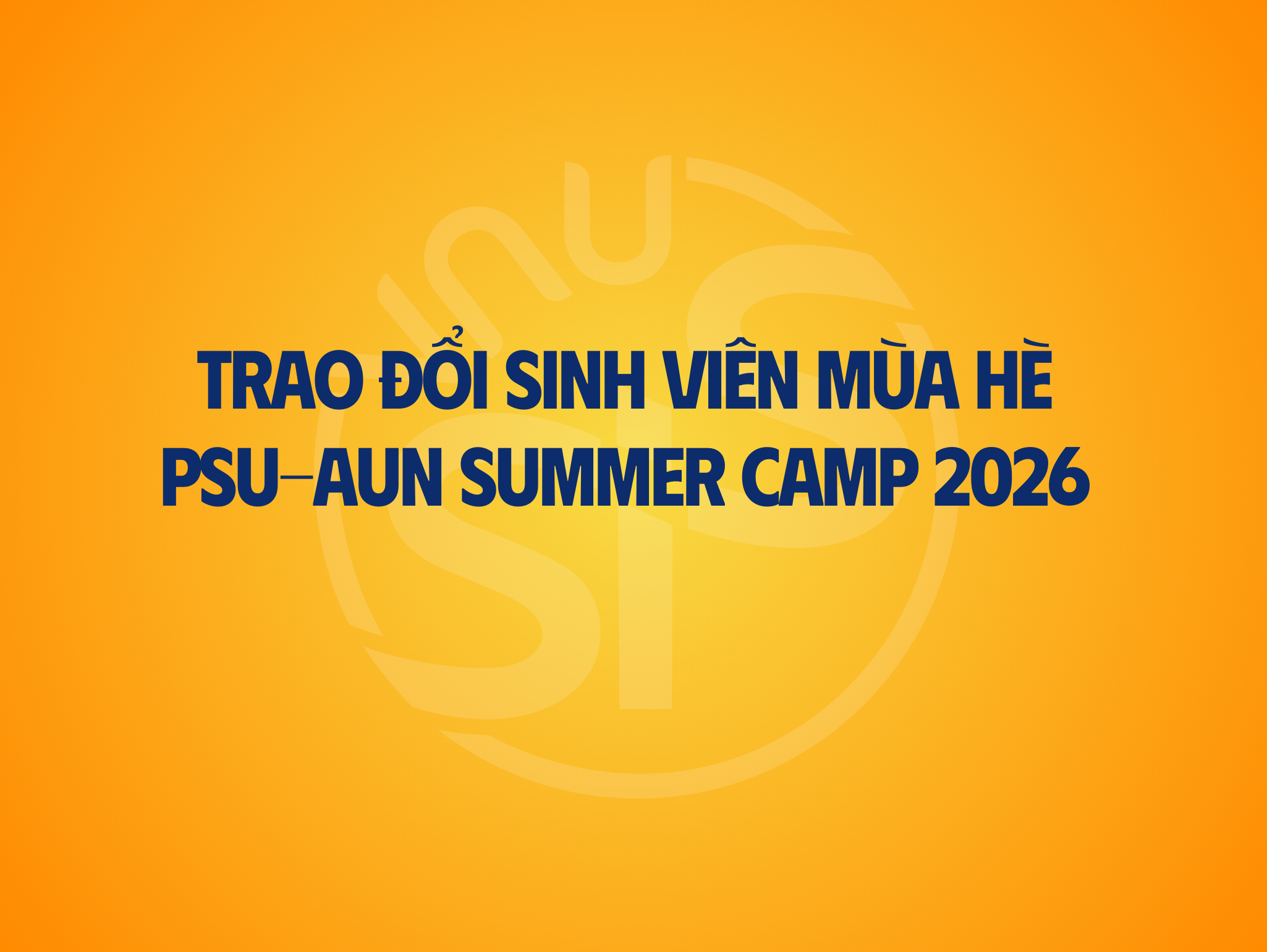 Chương trình trao đổi sinh viên UNAIR-AUN Summer Camp 2026 tại Đại học Universitas Airlangga, Indonesia